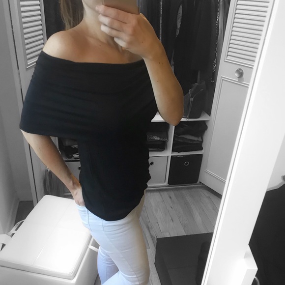 LAST 3✨Off Shoulder Tunic Top in Ivory - Picture 6 of 8